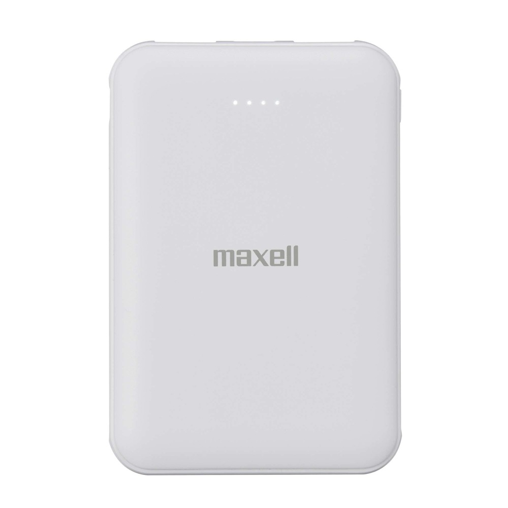 マクセル Maxell  USB Type-C対応モバイルバッテリー 5000mAh 薄型コンパクト ホワイト　MPC-CE5000WH