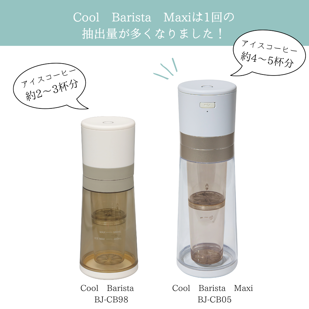 CCP　水出しコーヒーメーカーCool Barista Maxi BJ-CB05-WH