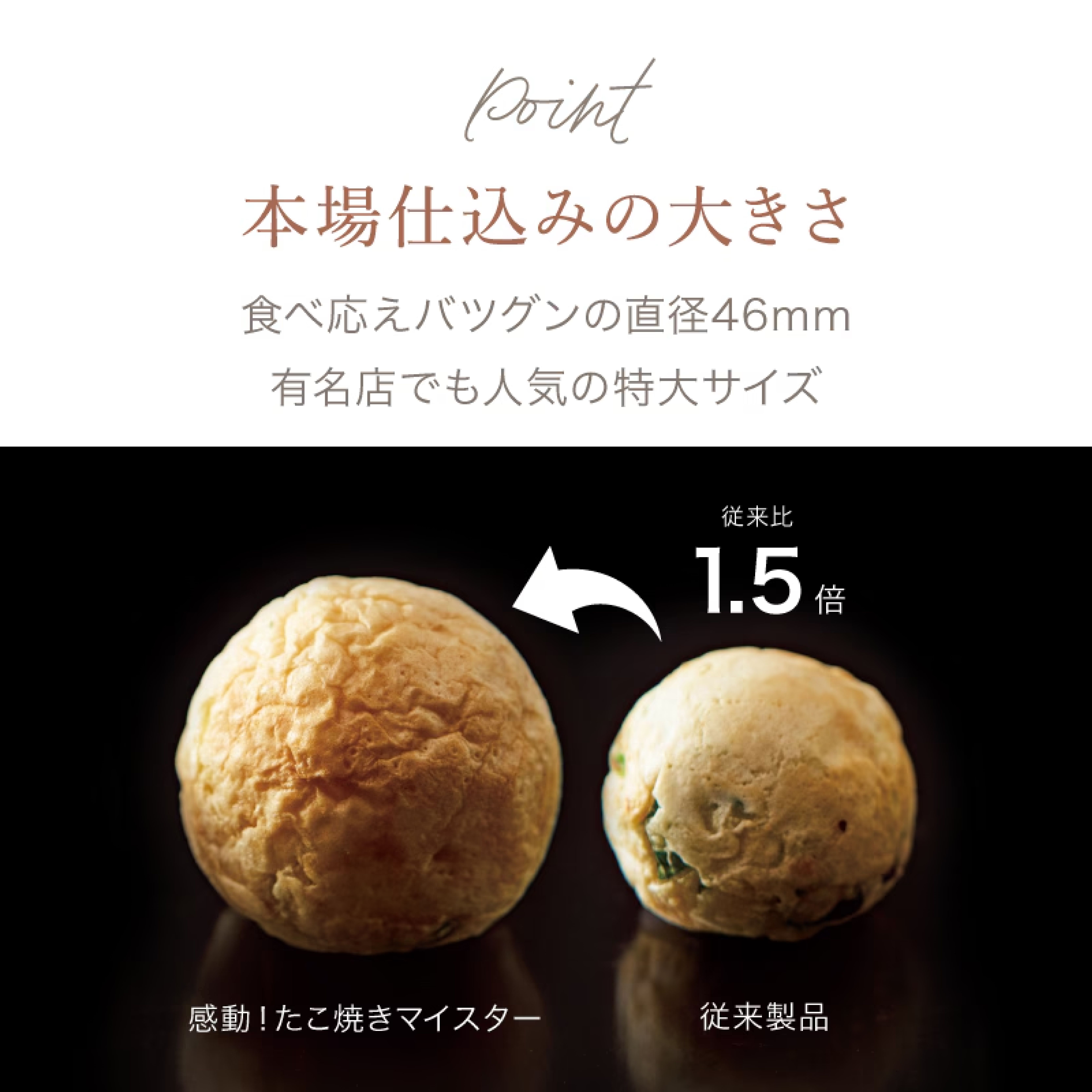 アピックス 感動!たこ焼きマイスター ATM-P8809