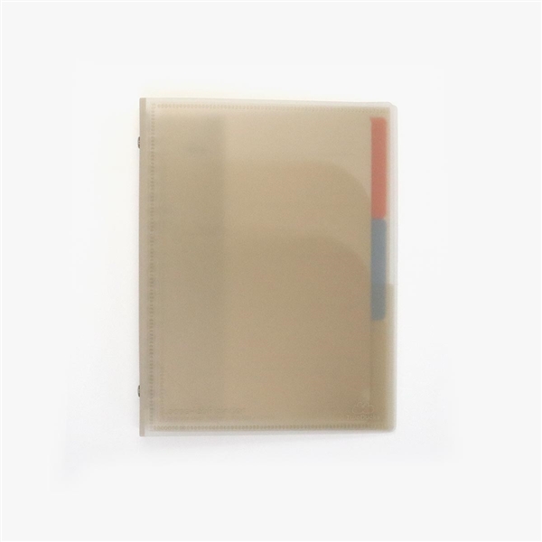  TwoDucks　クリアホルダー付 バインダーファイル　 A5　 アイボリー　TD0026