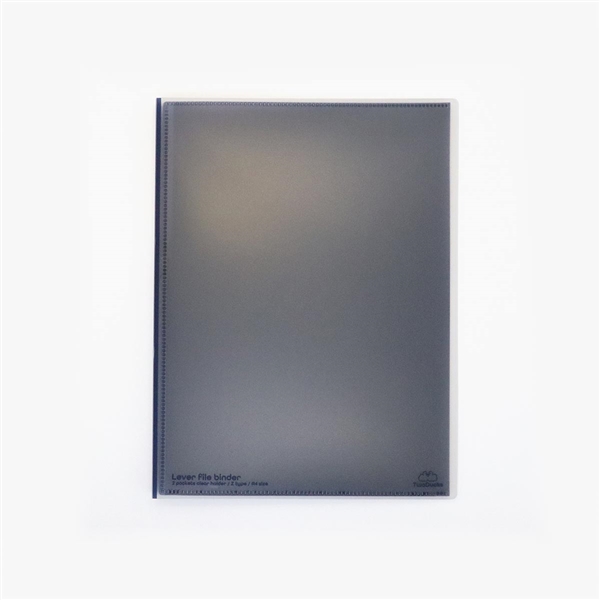  TwoDucks　A4 クリアホルダー付 Zファイル　ネイビー　TD0027