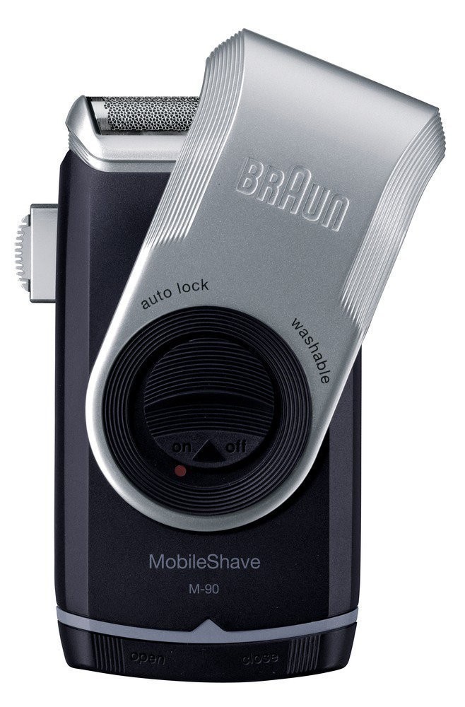 ブラウン メンズシェーバー モバイルシェーブ携帯用 1枚刃 お風呂剃り可 M-90