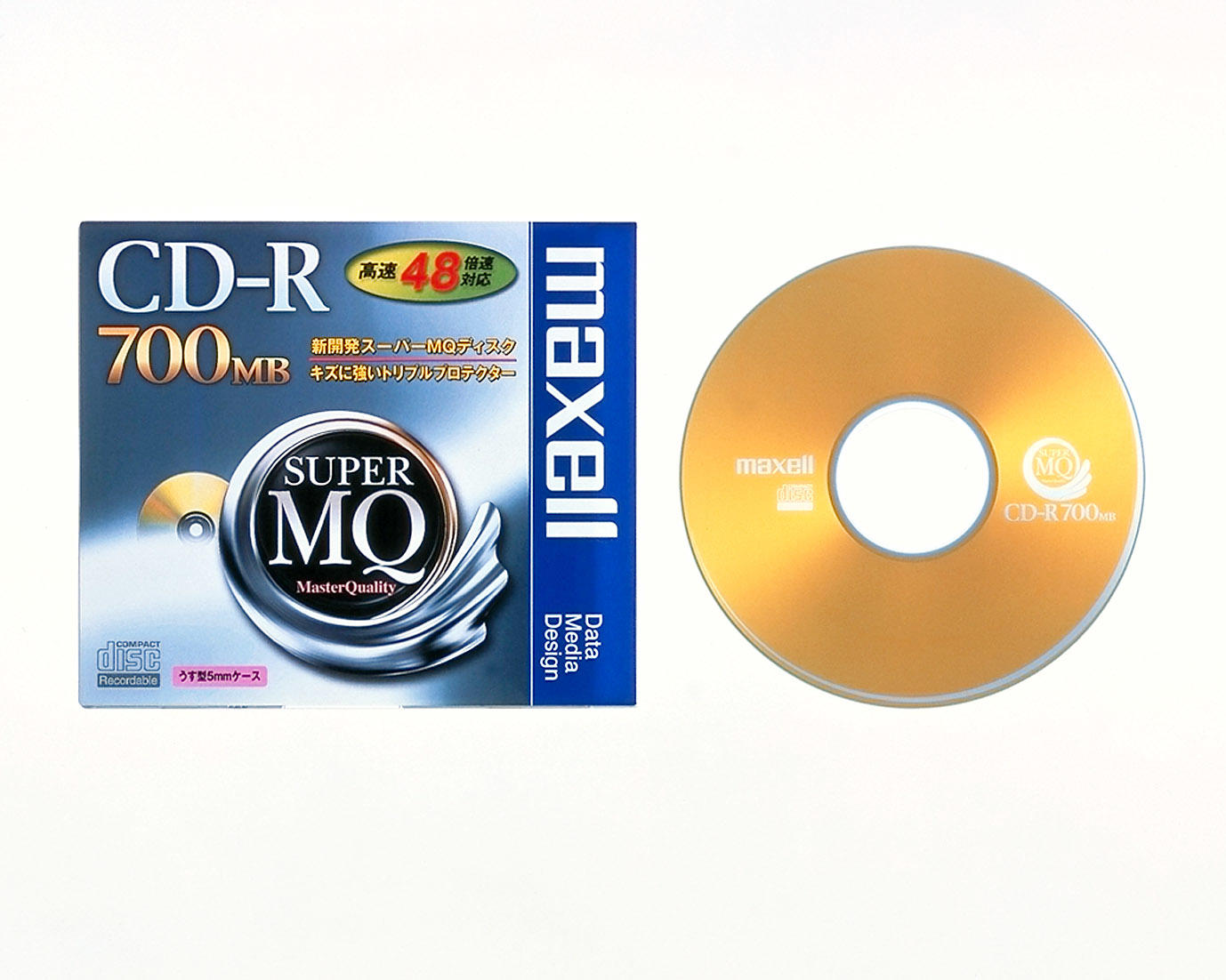 マクセル データ用 CD-R SuperMQシリーズ 1枚 700MB CDR700S.1P