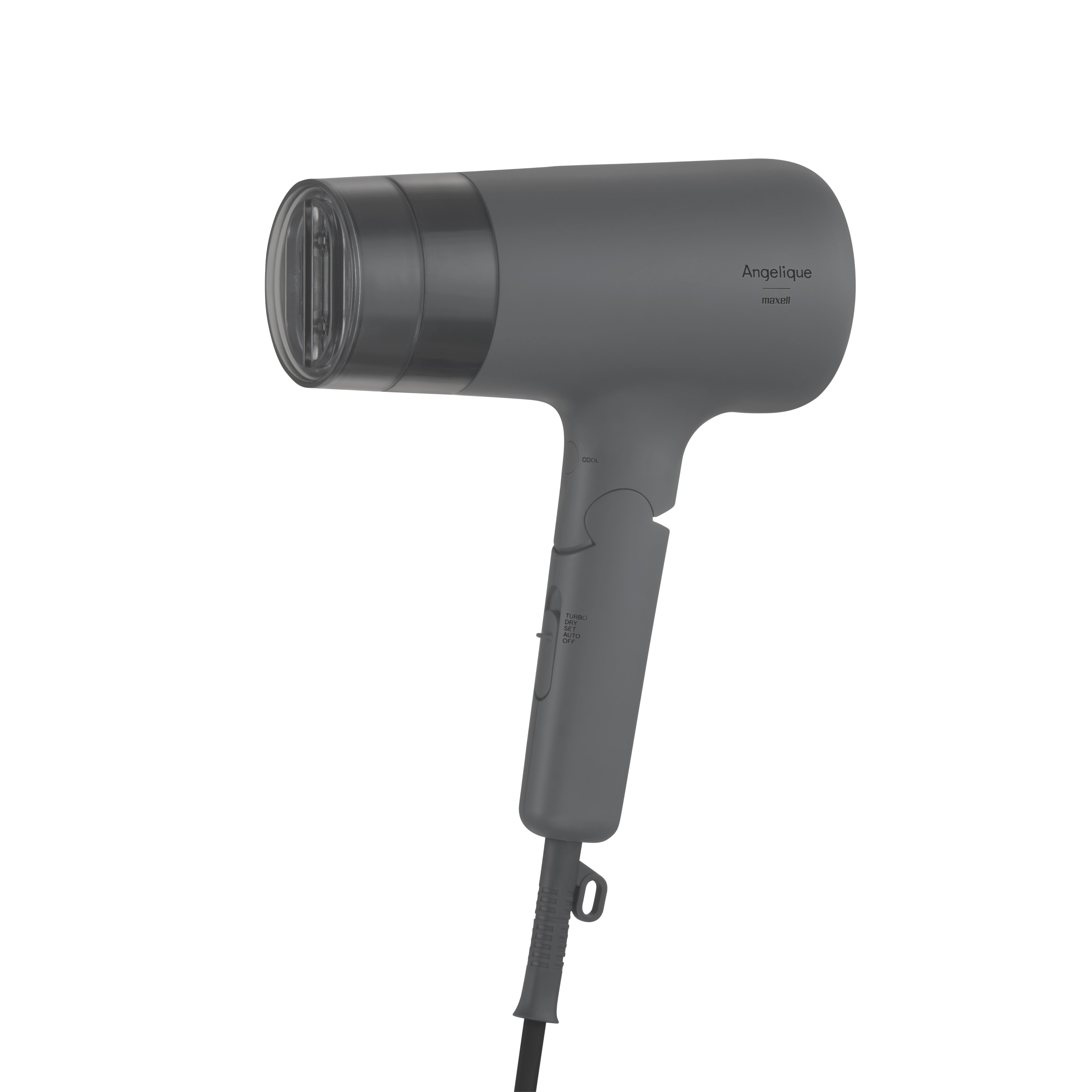 マクセル Angelique アンジェリーク プラズマイオンヘアドライヤー ダークグレー MXDR-550A-GY