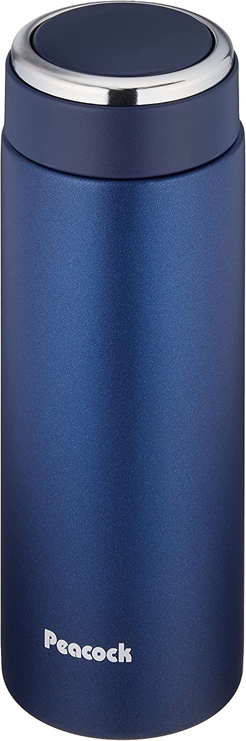 ピーコック 水筒 マグ ボトル 容量 真空断熱二重構造 スポーツドリンク 対応 保冷 保温 魔法瓶 インディゴ ブルー AKW-35(A)