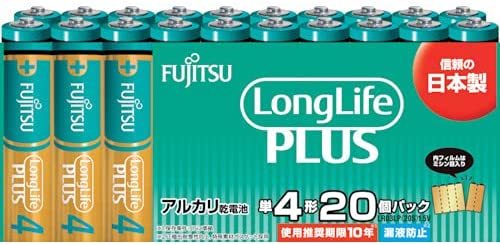 FDK 富士通 アルカリ乾電池 単4 Long Life Plus 20個パック LR03LP(20S)