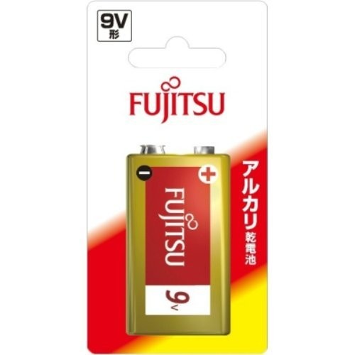 FUJITSU アルカリ乾電池 9V・1個 6LR61F(B) 1個