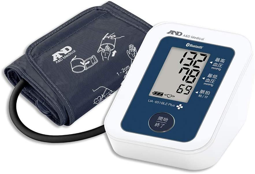A&D Bluetooth内蔵血圧計 UA-651BLEPLUS