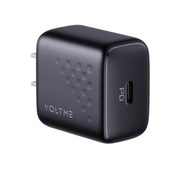 ボルトミー VOLTME USB急速充電器 Revo 20 Lite USB PD（パワーデリバリー）対応 20W USB-C×1 ブラック V2084